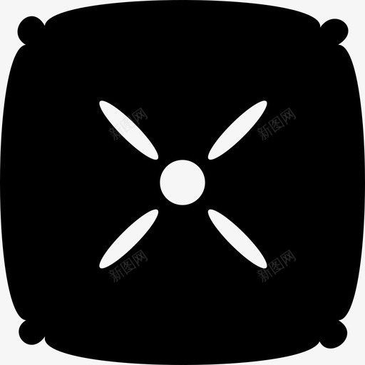 客厅方形靠垫工具用具家居用品图标svg_新图网 https://ixintu.com 客厅方形靠垫 家居用品 工具用具