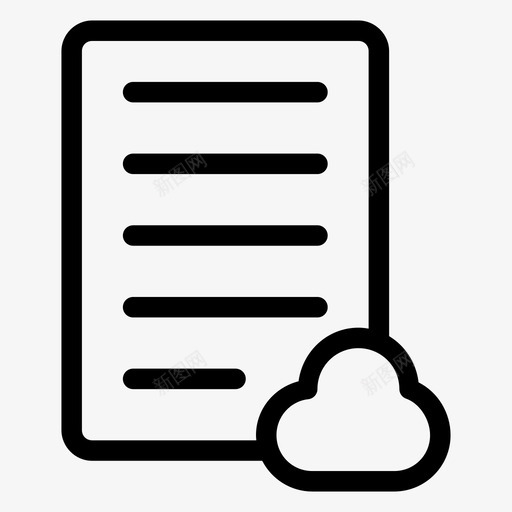 纸片云文档表格图标svg_新图网 https://ixintu.com 文书 文档 纸片 纸片云 表格 记事本