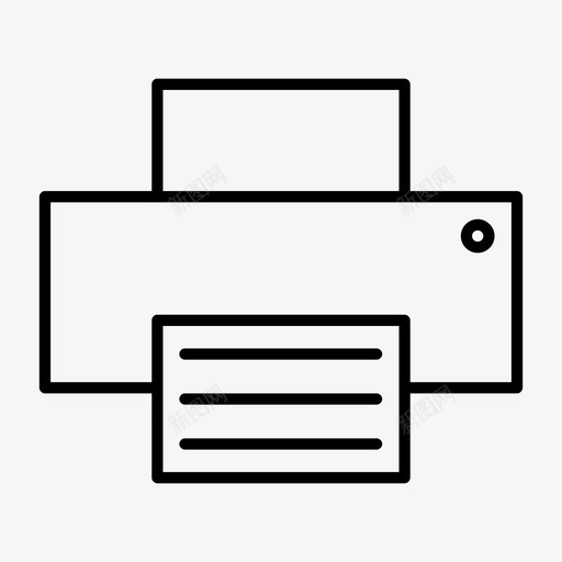 打印机墨盒复印件图标svg_新图网 https://ixintu.com 墨盒 复印件 多媒体 打印机 胶印机