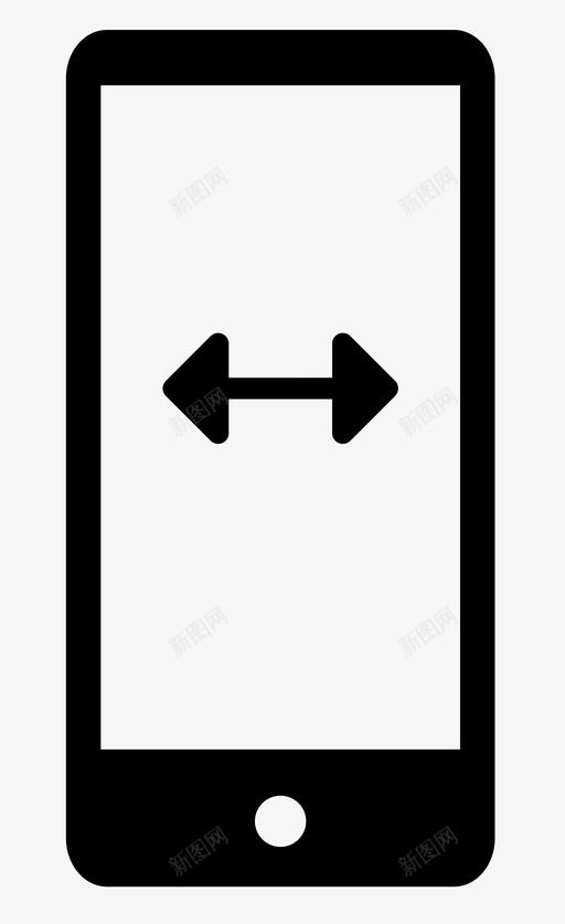 移动水平滑动已售出智能手机图标svg_新图网 https://ixintu.com 保持 否 左右 已售出 智能手机 智能手机手势 移动水平滑动 粗体 金色