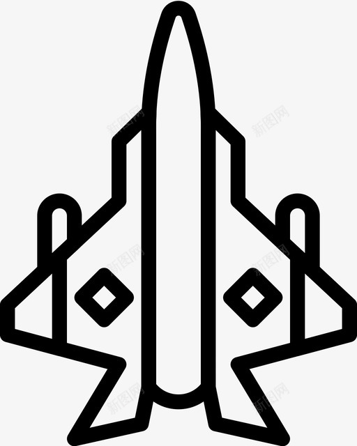 飞机军队士兵图标svg_新图网 https://ixintu.com 军队 士兵 徽章军队大纲 战争 飞机