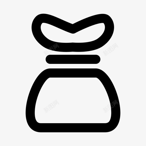 钱袋子袋子生意图标svg_新图网 https://ixintu.com 现金 生意 经济 袋子 货币 金融 钱袋子