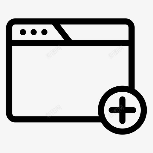 web浏览器添加通知联机浏览器图标svg_新图网 https://ixintu.com web浏览器 web浏览器添加 站点 网页 联机浏览器 通知