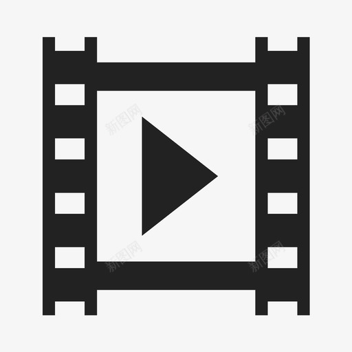 播放视频电影院电影图标svg_新图网 https://ixintu.com 播放视频 电影 电影院