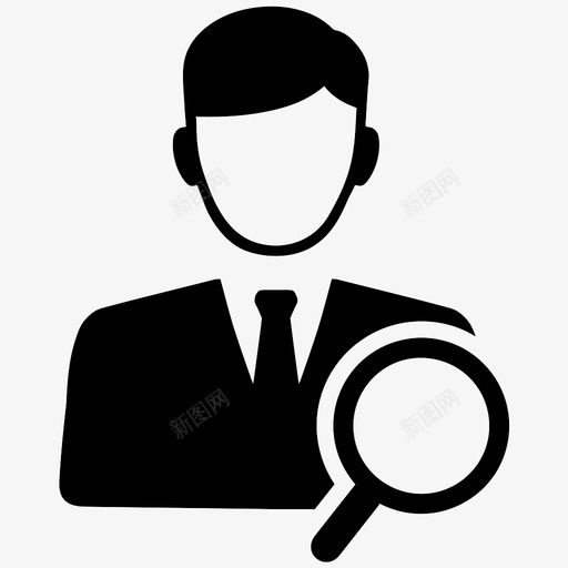 搜索用户浏览互联网图标svg_新图网 https://ixintu.com 互联网 振荡 搜索用户 无线 最新技术 浏览
