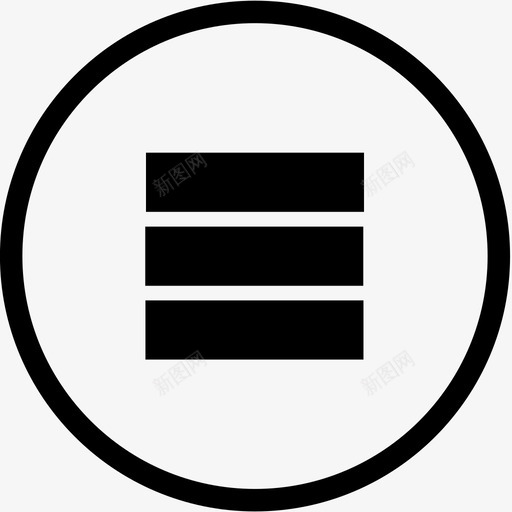 菜单按钮选项选择图标svg_新图网 https://ixintu.com 用户界面 用户界面图标 菜单按钮 选择 选项