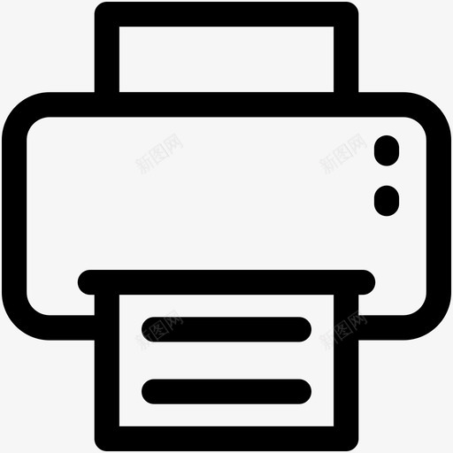 打印机传真机喷墨打印机图标svg_新图网 https://ixintu.com 传真机 喷墨打印机 打印机 激光打印机 网络和通讯可爱的图标