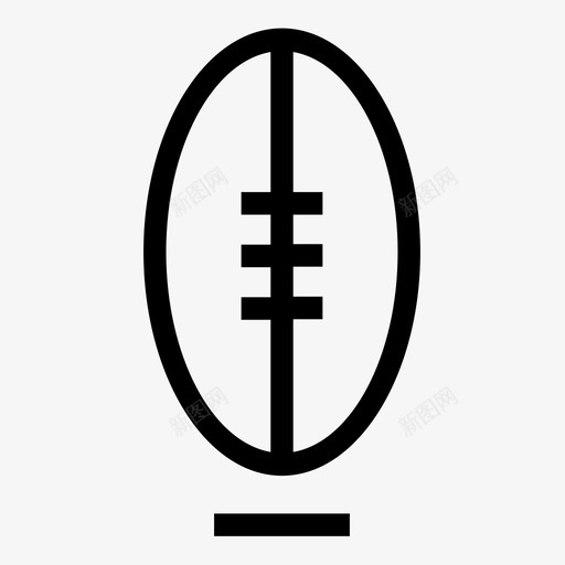 足球裁判员橄榄球图标svg_新图网 https://ixintu.com nrl 冠军 国际足联 场地 杯赛 橄榄球 球 裁判员 足球