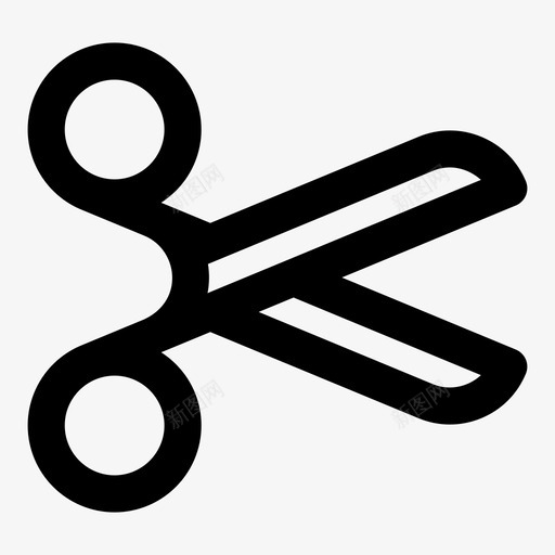 剪刀手工剪图标svg_新图网 https://ixintu.com mnml10 剪 剪刀 工具 手工 纸