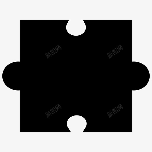 拼图游戏智力游戏图标svg_新图网 https://ixintu.com 拼图 智力游戏 游戏