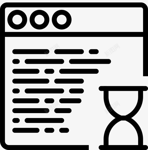 加载浏览器营销搜索引擎优化图标svg_新图网 https://ixintu.com smashicons搜索引擎优化分析大纲 加载浏览器 搜索引擎优化 网络 营销