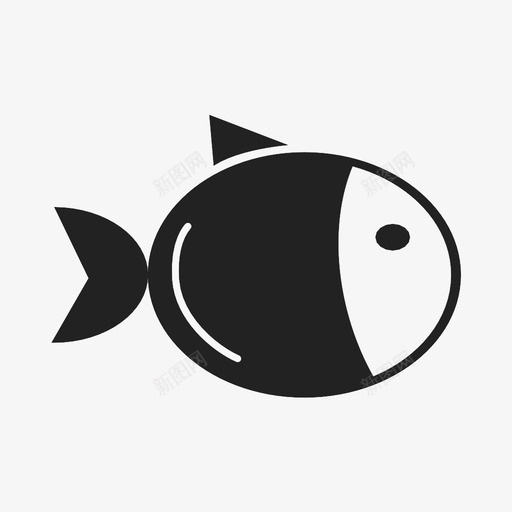 鱼吃钓鱼图标svg_新图网 https://ixintu.com 吃 大海 钓鱼 食物 餐馆 鱼
