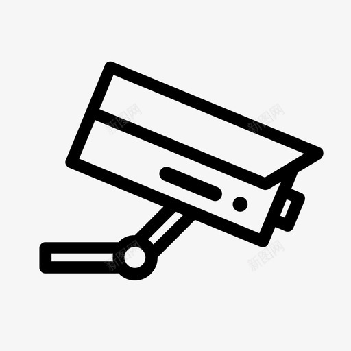 监控摄像头监控录像图标svg_新图网 https://ixintu.com 监控摄像头监控录像