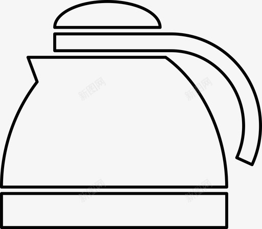 咖啡壶咖啡因咖啡机图标svg_新图网 https://ixintu.com 咖啡因 咖啡壶 咖啡机 浓缩咖啡 滴咖啡