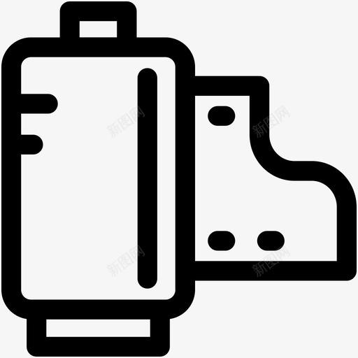 胶卷相机卷胶卷盒图标svg_新图网 https://ixintu.com 电子图标集 相机卷 胶卷 胶卷盒