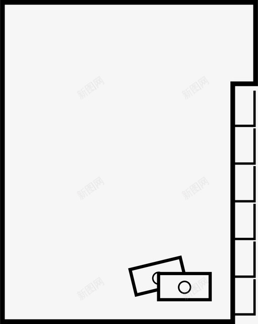 文件夹现金文件图标svg_新图网 https://ixintu.com 投资组合 文件 文件夹 现金 财务 钱