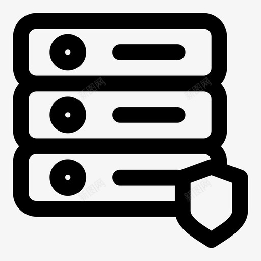 安全托管web屏蔽图标svg_新图网 https://ixintu.com web web托管 web服务器 共享存储 共享托管 安全 安全托管 屏蔽 数据中心 服务器