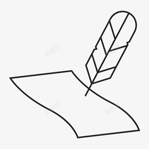 写作作者博客作者图标svg_新图网 https://ixintu.com 作家 作者 信件 写作 博客作者 博客图标 羽毛笔 论文 页面