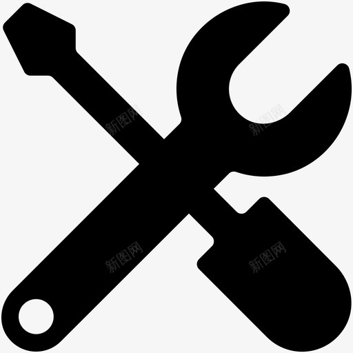 工具五金工具螺丝刀图标svg_新图网 https://ixintu.com 475动作矢量图标 五金工具 作业工具 工具 扳手 螺丝刀