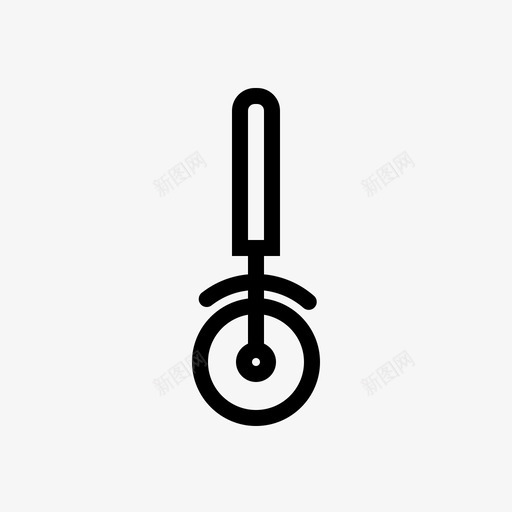 糕点切割机炊具烹饪图标svg_新图网 https://ixintu.com 厨房 厨房用具新 炊具 烹饪 用具 糕点切割机 糕点切割轮