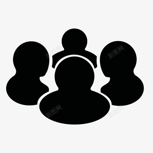 集会合作聚会图标svg_新图网 https://ixintu.com 人的成长 合作 小组 相遇 聚会 集会 集体思考