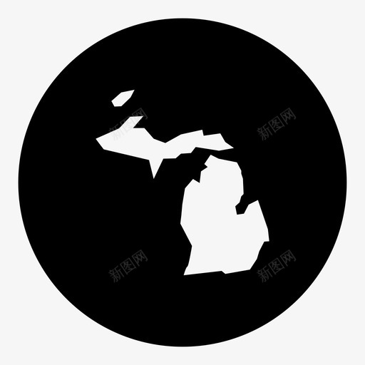 密歇根州悸动州图标svg_新图网 https://ixintu.com 伤口 位置 地图 密歇根州 州 悸动 我们的地图 振荡 殴打 爆发 美国人