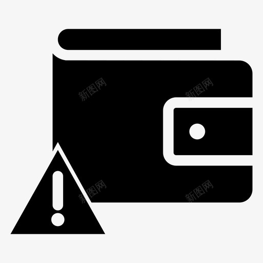 钱包错误震颤悸动图标svg_新图网 https://ixintu.com 悸动 支付 时尚 智能手机 浪涌 脉冲 钱包错误 错误通知 震颤