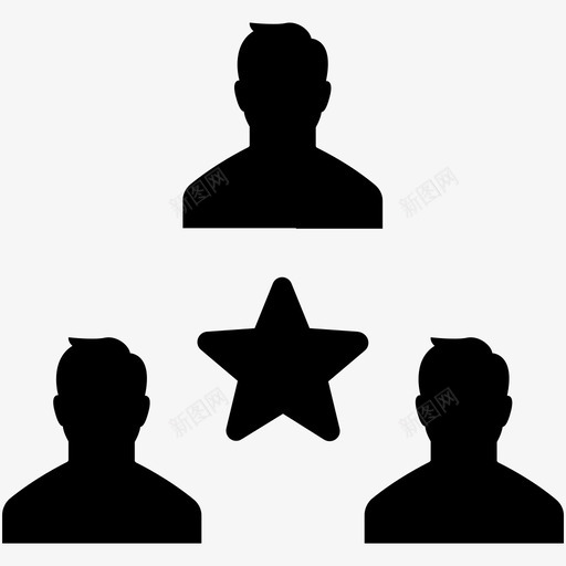流行社区团体图标svg_新图网 https://ixintu.com 人物 团体 团体第二卷 明星 流行 社区