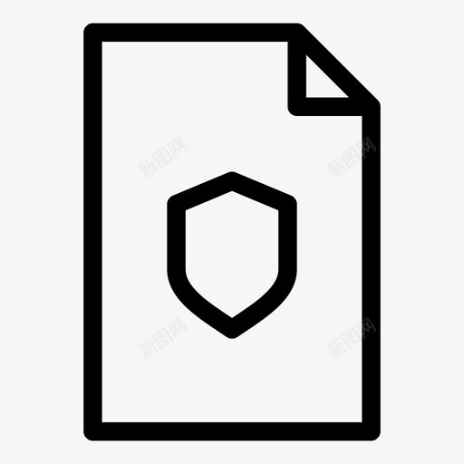 文件文件安全文件归档表格图标svg_新图网 https://ixintu.com 归档表格 文件 文件文件安全 纸张 纸质文件 防护罩