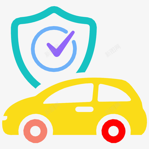 汽车保险汽车保护图标svg_新图网 https://ixintu.com 保护 汽车 汽车保险 车辆
