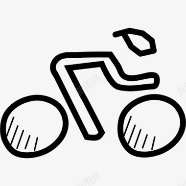 自行车奥运会骑行图标图标