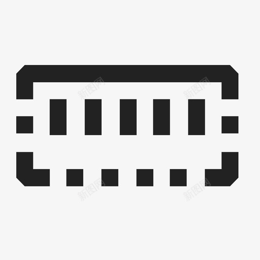 东西条子剪贴板图标svg_新图网 https://ixintu.com 东西 剪贴板 技术 条子 键盘