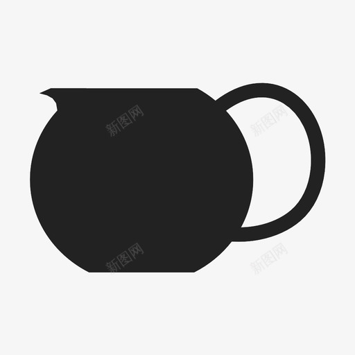 水壶水瓶罐子图标svg_新图网 https://ixintu.com 水壶 水瓶 水罐 罐子