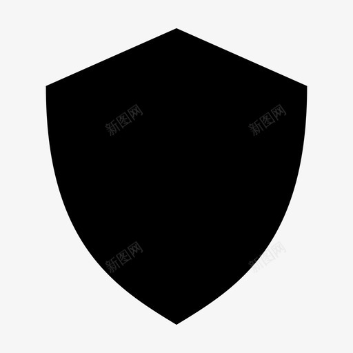 防护罩防病毒防御图标svg_新图网 https://ixintu.com 受保护 安全 安全徽章 防御 防护罩 防病毒