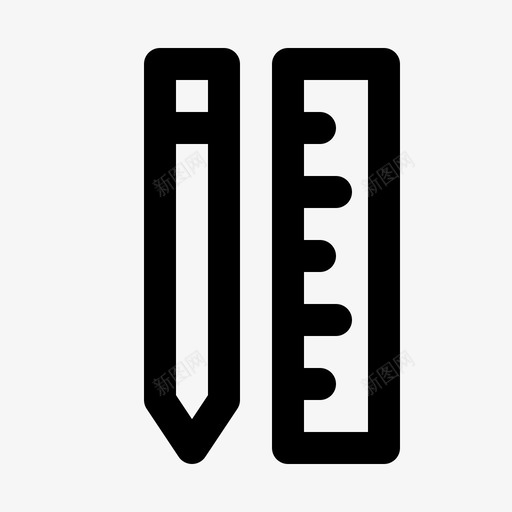 编辑商务桌面图标svg_新图网 https://ixintu.com 办公室 商务 文具 桌面 编辑 设备