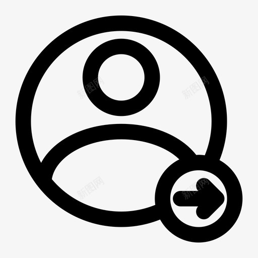 用户配置文件导出manpeople图标svg_新图网 https://ixintu.com man people person phonecontact 用户帐户 用户配置文件导出