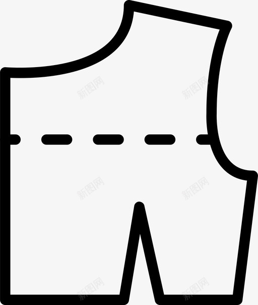 裁剪材料图案缝制图标svg_新图网 https://ixintu.com 压花图标缝制轮廓 图案 缝制 裁剪 裁剪材料