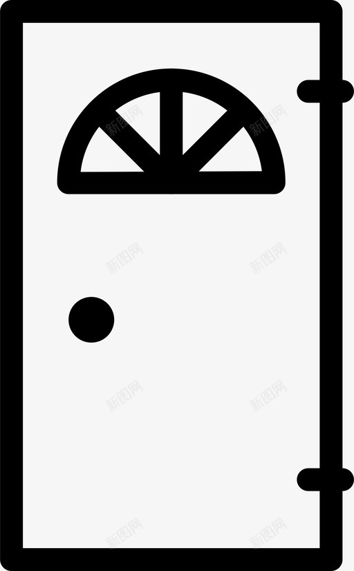 门门口入口图标svg_新图网 https://ixintu.com 入口 出口 前门 家 门 门口