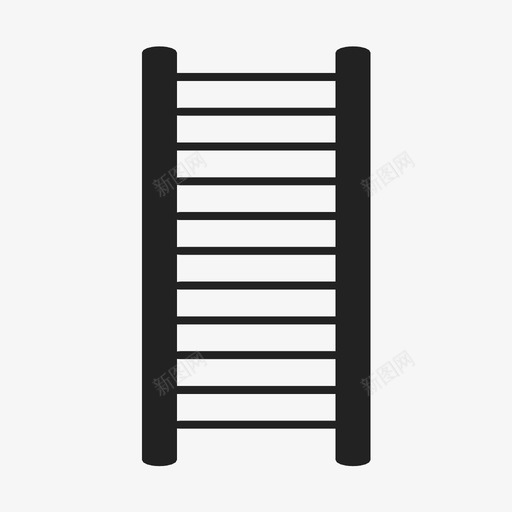 梯子攀爬楼梯图标svg_新图网 https://ixintu.com 攀爬 梯子 楼梯