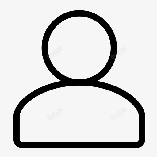 用户客户个人资料图标svg_新图网 https://ixintu.com 96x96像素完美瘦用户界面的界面 个人资料 客户 应用程序48x48 用户 用户头像