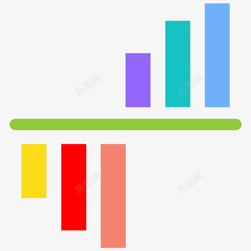 条形图统计信息图标svg_新图网 https://ixintu.com 信息 图表 增长 数据 条形图 统计 表格 财务报告