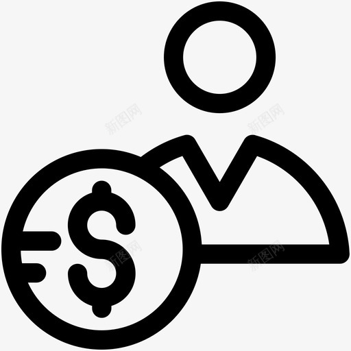 商人会计师金融家图标svg_新图网 https://ixintu.com 会计师 商业可爱的偶像 商人 投资者 金融家