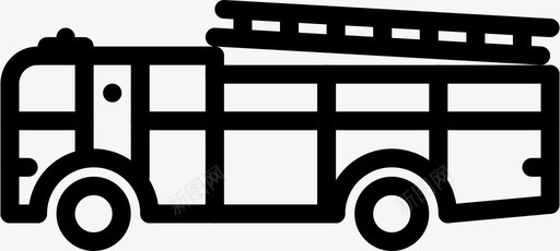 消防车应急运输图标svg_新图网 https://ixintu.com 应急 旅行 消防车 运输 运输概述