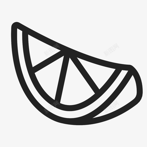 柠檬片水果果汁图标svg_新图网 https://ixintu.com 果汁 柠檬片 水果 酸的