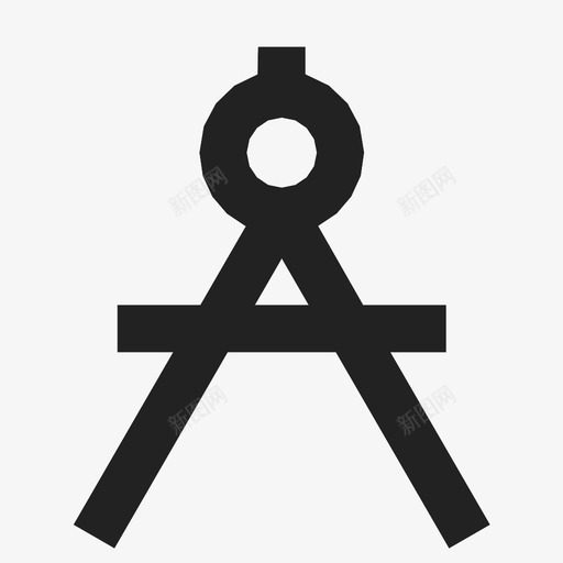绘图罗盘应用程序图标svg_新图网 https://ixintu.com 应用程序 绘图罗盘