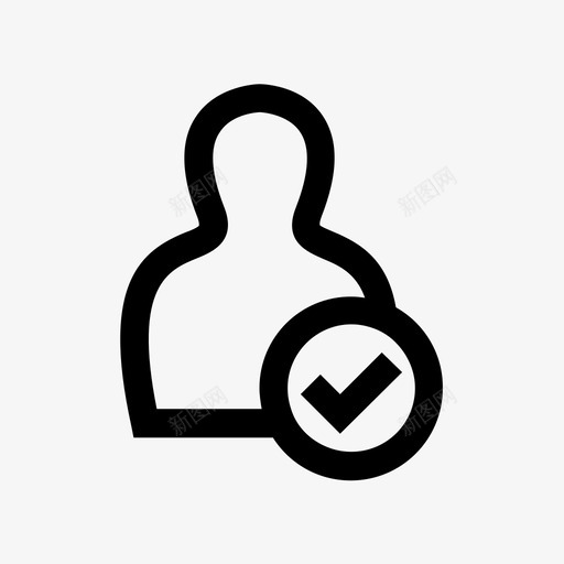 用户添加帐户成员图标svg_新图网 https://ixintu.com 个人 帐户 成员 用户添加 电子商务buddypress