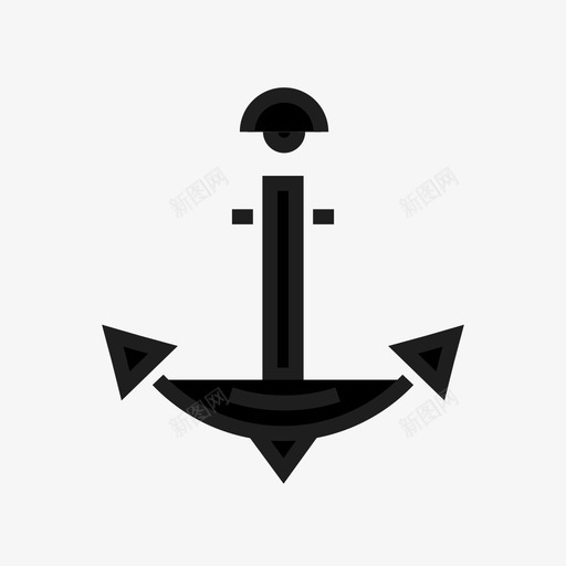 海锚图标svg_新图网 https://ixintu.com 海锚