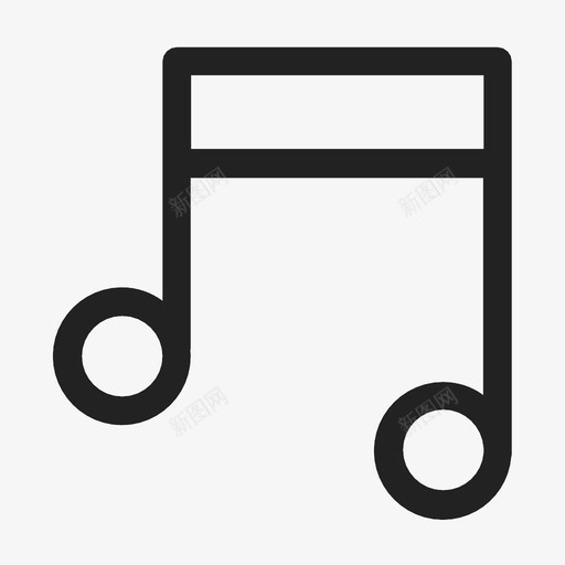 音符圣诞歌曲图标svg_新图网 https://ixintu.com 圣诞 声音 歌曲 音符