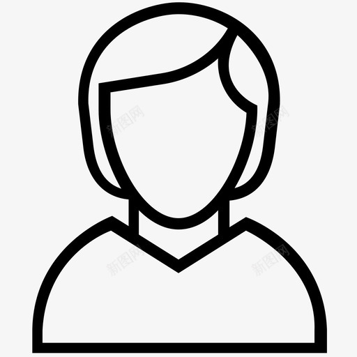 女人商人女孩图标svg_新图网 https://ixintu.com 商人 女人 女仆 女孩 职业线的偶像