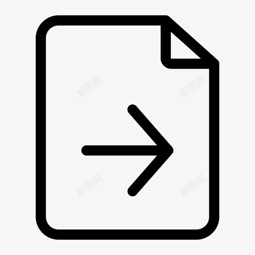 转发文件箭头复制图标svg_新图网 https://ixintu.com 复制 箭头 转发文件 返回
